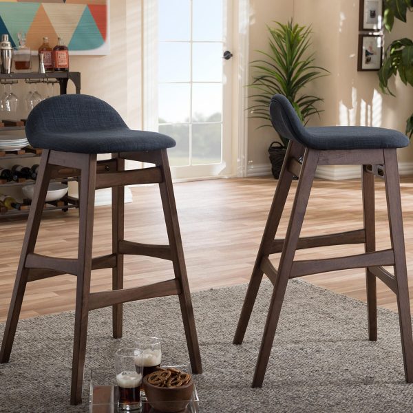 51 Wooden Bar Stools For Timeless, Wide Seat Backless Bar Stools