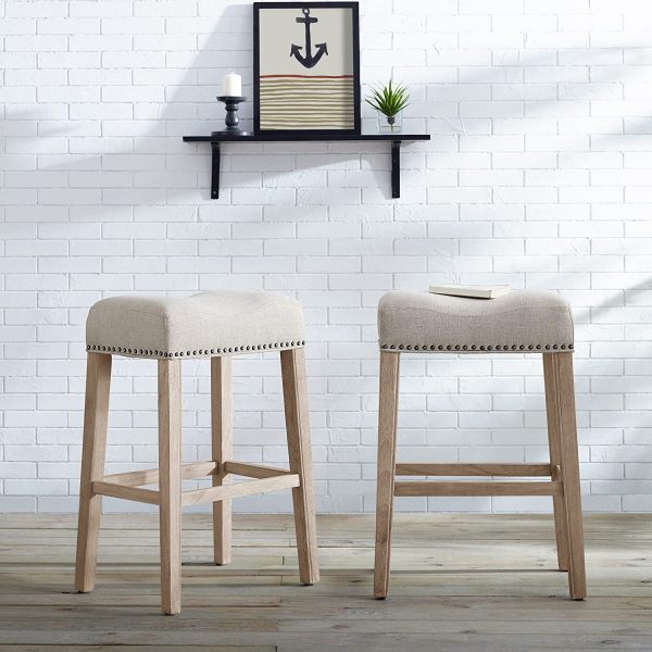 51 Wooden Bar Stools For Timeless, Off White Cloth Bar Stools