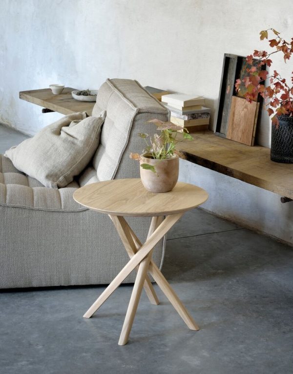 51 Wood Side Tables For Any Room In The, Wooden Twist Coffee Table