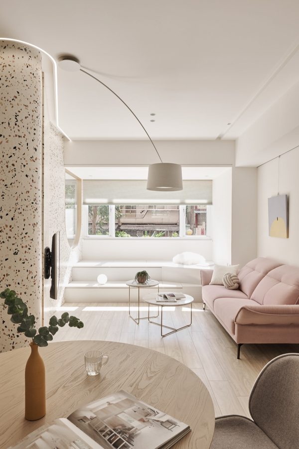 pink sofa | Interior Design Ideas