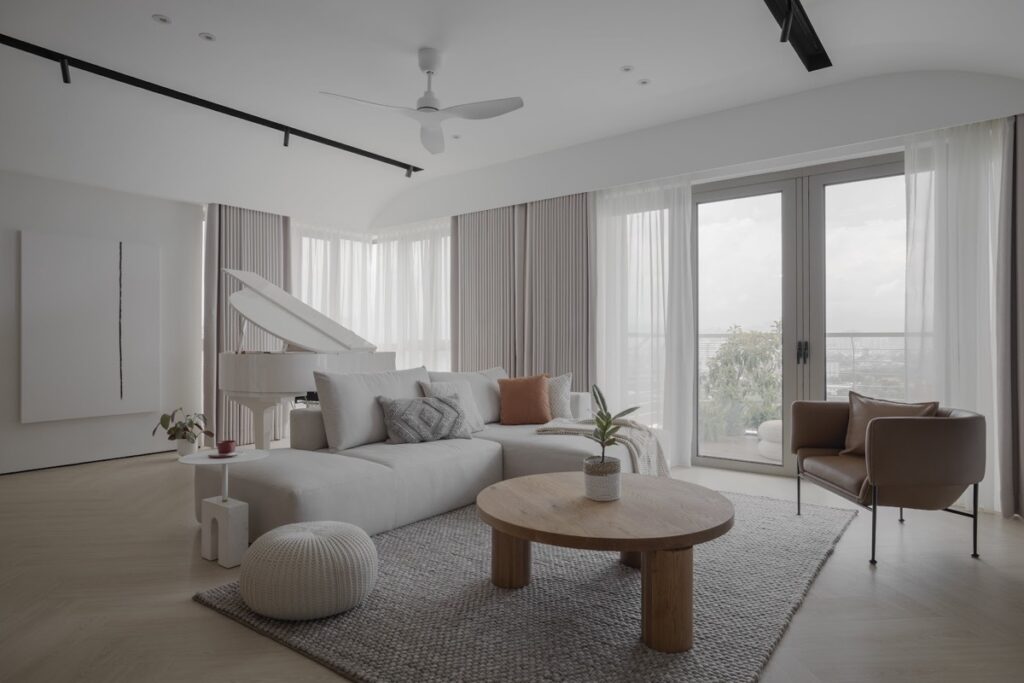 A Luxury Condominium With Elegant White Interiors [Video]