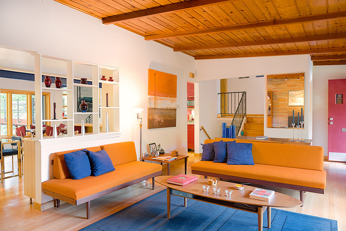 40 ideas de sala de estar naranja con consejos y accesorios para ayudarte a diseñar la tuya