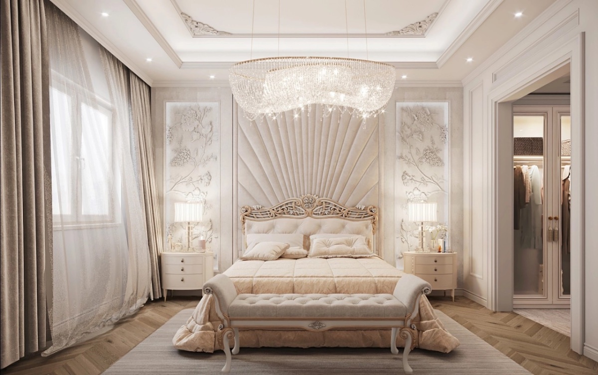 40 ideas de diseño de dormitorio neoclásico con consejos y accesorios para ayudarte a decorar el tuyo