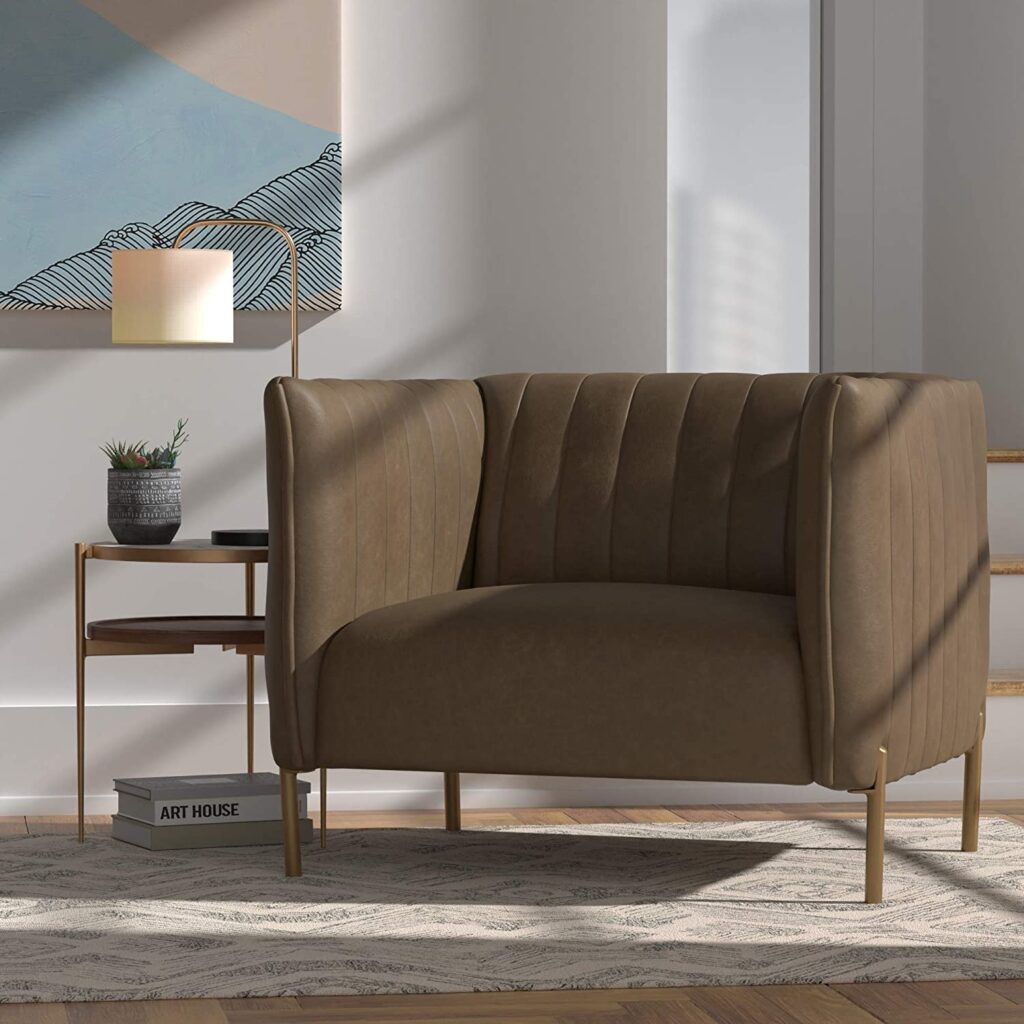 51 Leather Accent Chairs from Classic to Contemporary