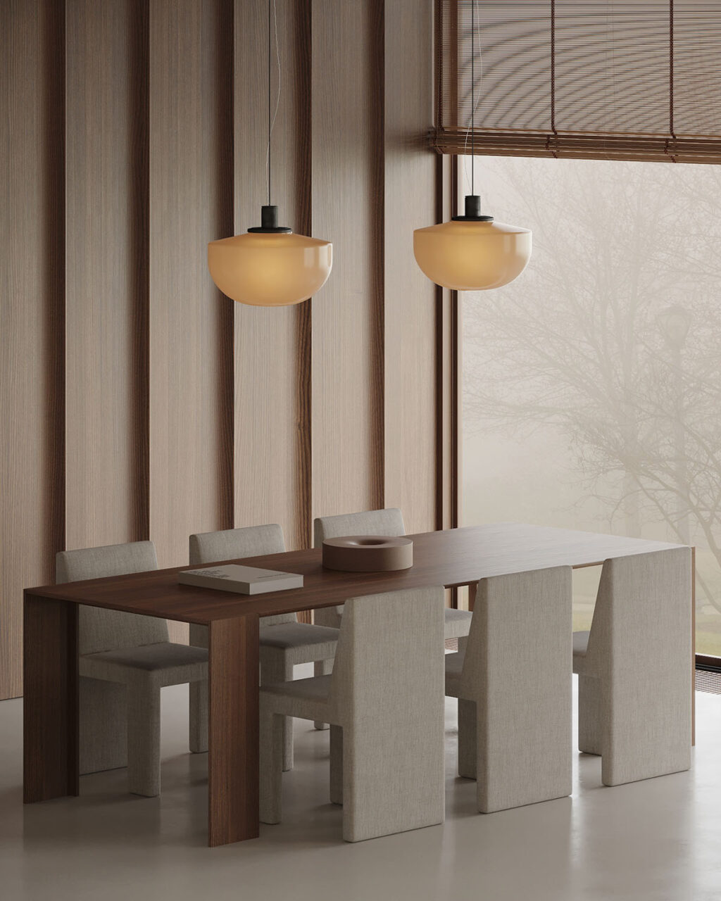 Warm Minimalist Home With A Soft White & Wood Color Scheme
