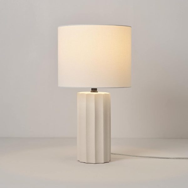 Product of the Week: White Concrete Table Lamp