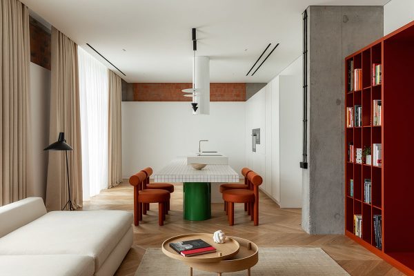 Inside the Innovative Design of a 186 Sqm Apartment in Kyiv