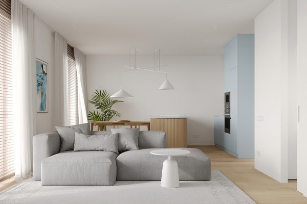 Breathing In Airy Light Blue Home Interiors