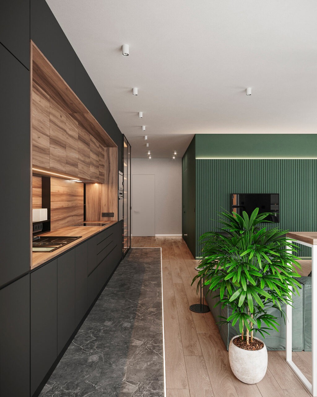 Style in Small Doses: 2 Modern Interiors Under 100 Sqm With Layouts