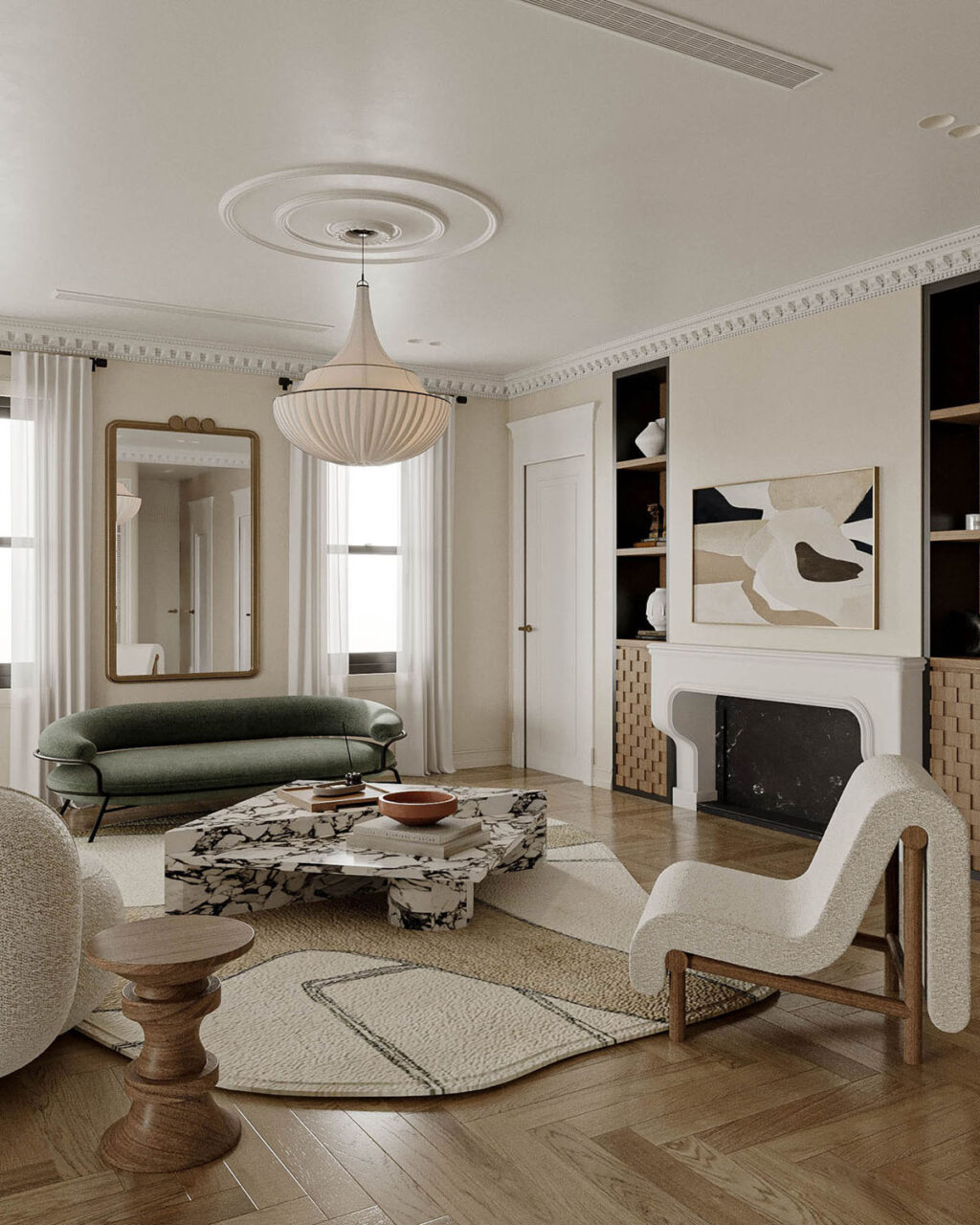 Curvy Decor Concepts That Exude Modern Elegance